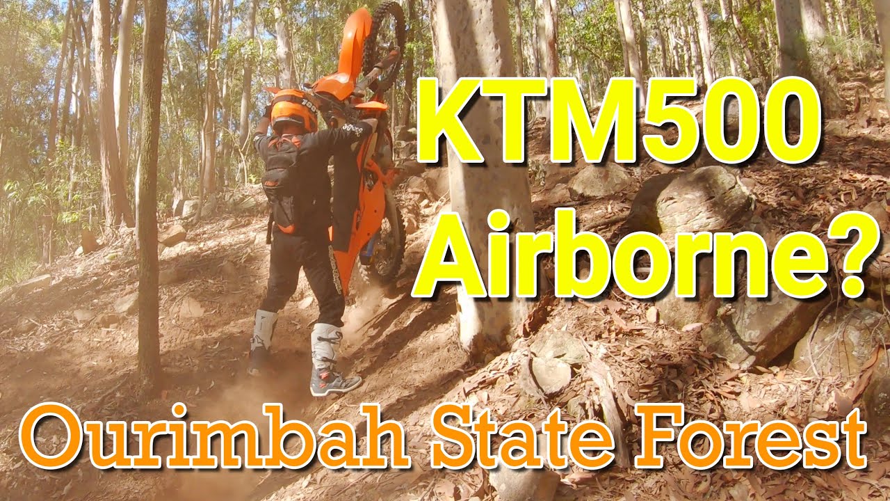 KTM 300EXC TPI in Ourimbah State Forest - Mother's Day