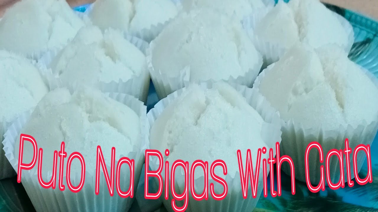 Putong Bigas with Gata