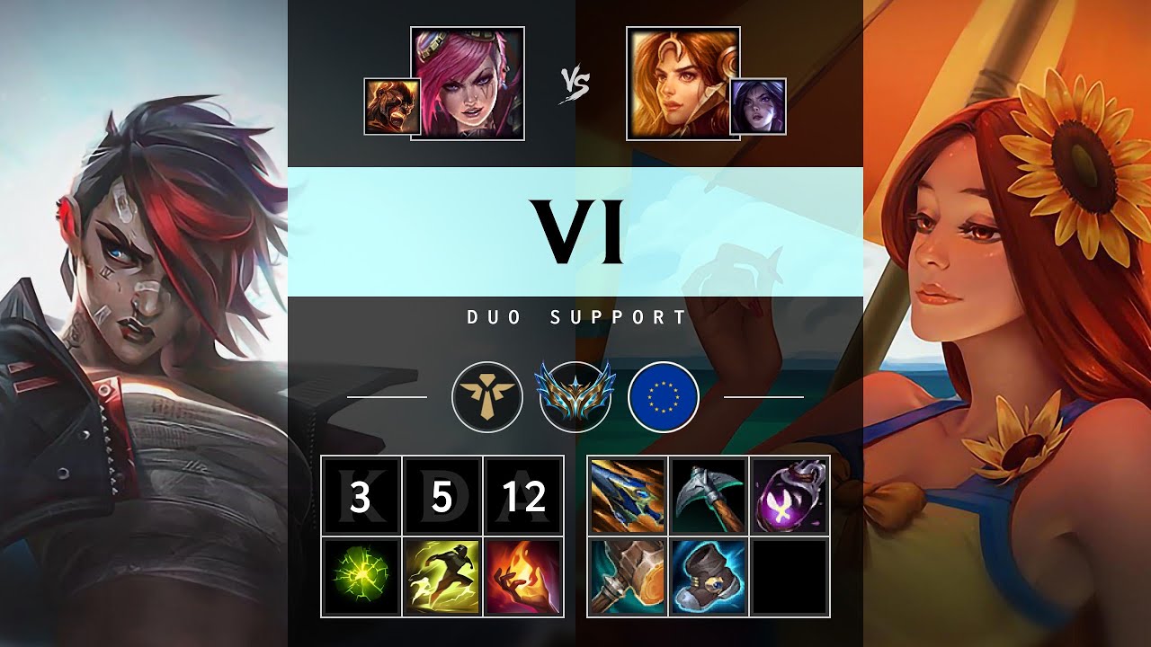 Vi Support vs Leona - EUW Challenger Patch 25.18