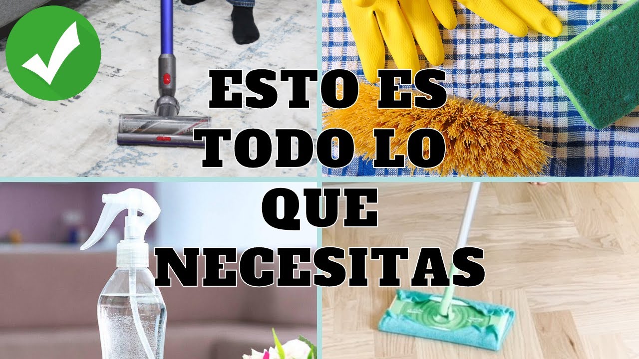 Las únicas herramientas que necesitas para limpiar! | Clean Casa