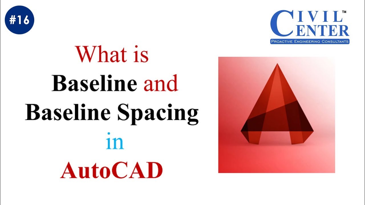 What is Baseline and Baseline Spacing in AutoCAD