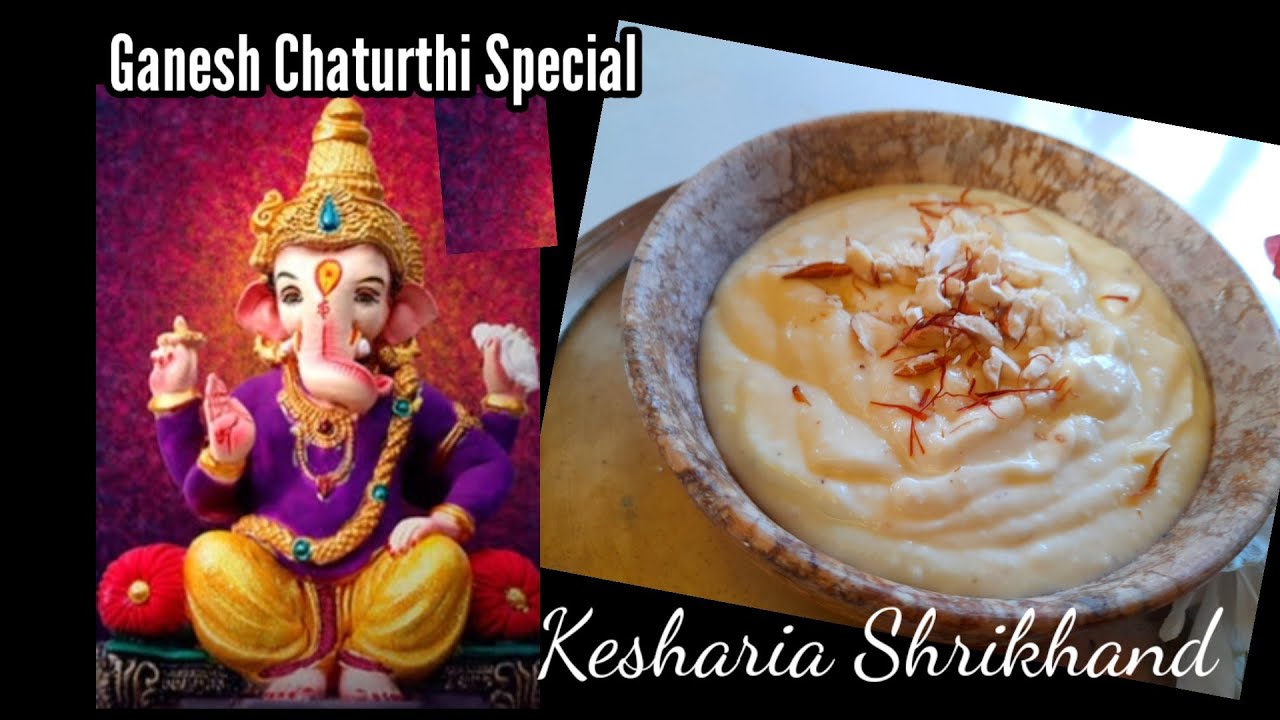 Kesharia Shrikhand II Ganesh Chaturthi Special #desserts #festivalfoods #marathicuisine #easyrecipe