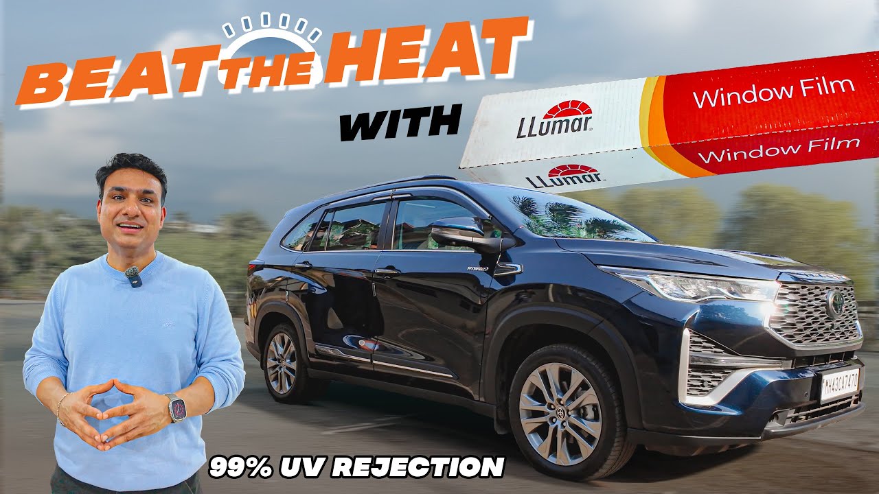 BEST SOLUTION FOR CAR HEATING IN SUMMER🔥LLUMAR Clear Window Films🤩BUSINESS CLASS HYCROSS📞7977493577