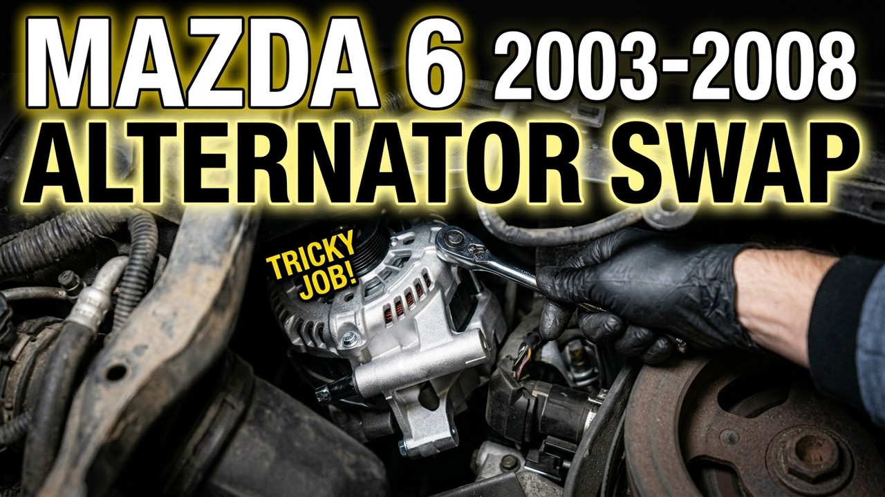FIX Your Mazda 6 2002-2008 Alternator FAST!