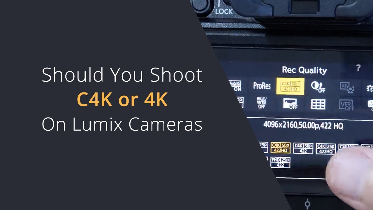 Стоит ли снимать C4K или 4K на камерах Panasonic Lumix? | В каком формате снимать видео: DCI или ...