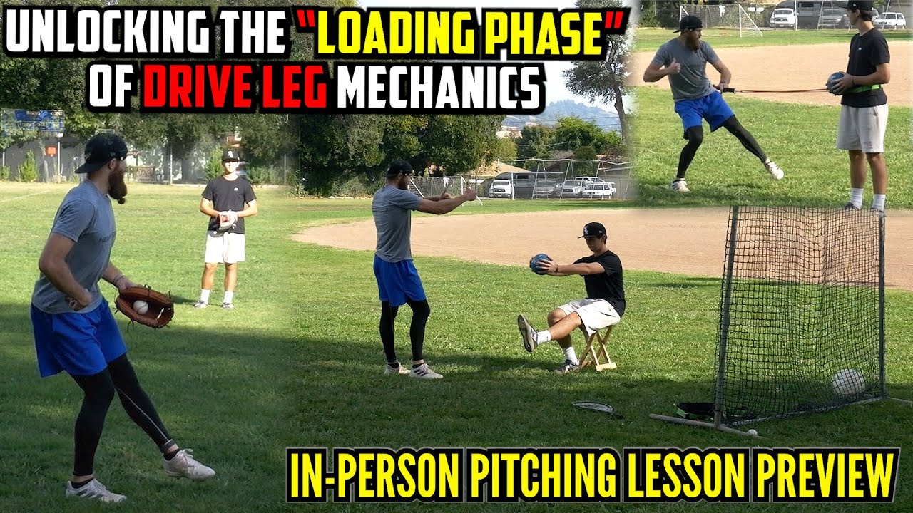 Pitching DRILLS to Unlock Drive Leg Loading Phase