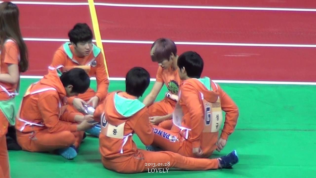 [FANCAM] 130128 아육대 우리막냉이!
