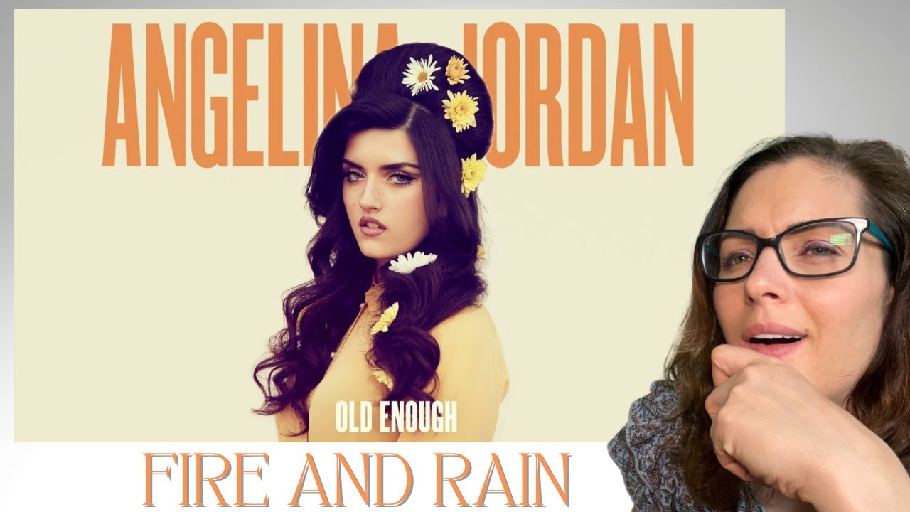 Angelina Jordan - Fire And Rain (Visualizer) | Music Reaction |