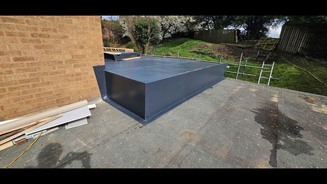 WARM DECK flat roof in anthracite