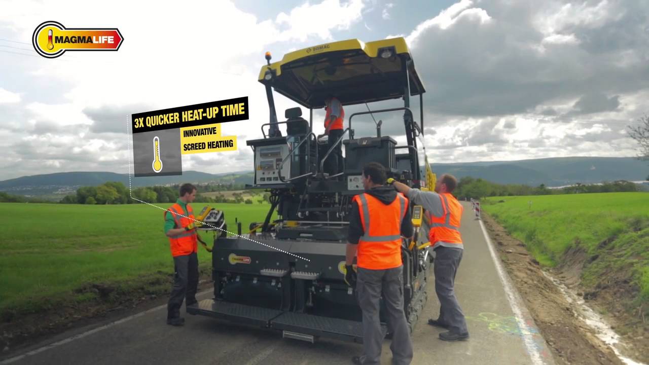 PAVIMENTADORAS DE ASFALTO BOMAG