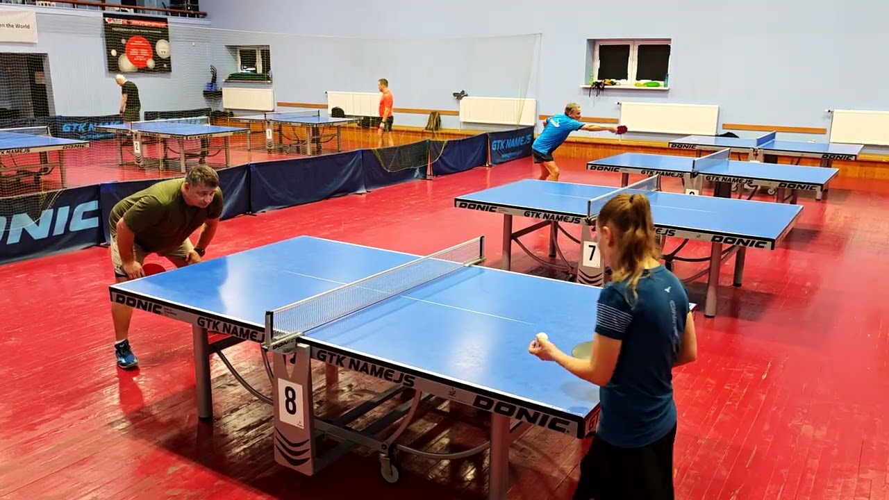 GTK Namejs galda tenisa reitinga turnīrs 440 plus. 22.02.2026. Can a Beginner Survive This Match?