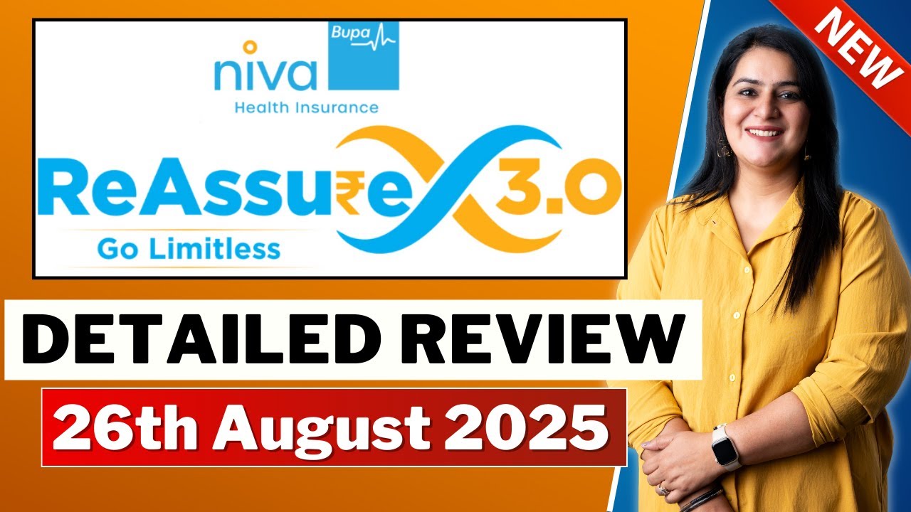 Niva Bupa ReAssure 3.0 Details | LATEST Niva Bupa Plan *NEW* | NO LIMITS | Gurleen Kaur Tikku