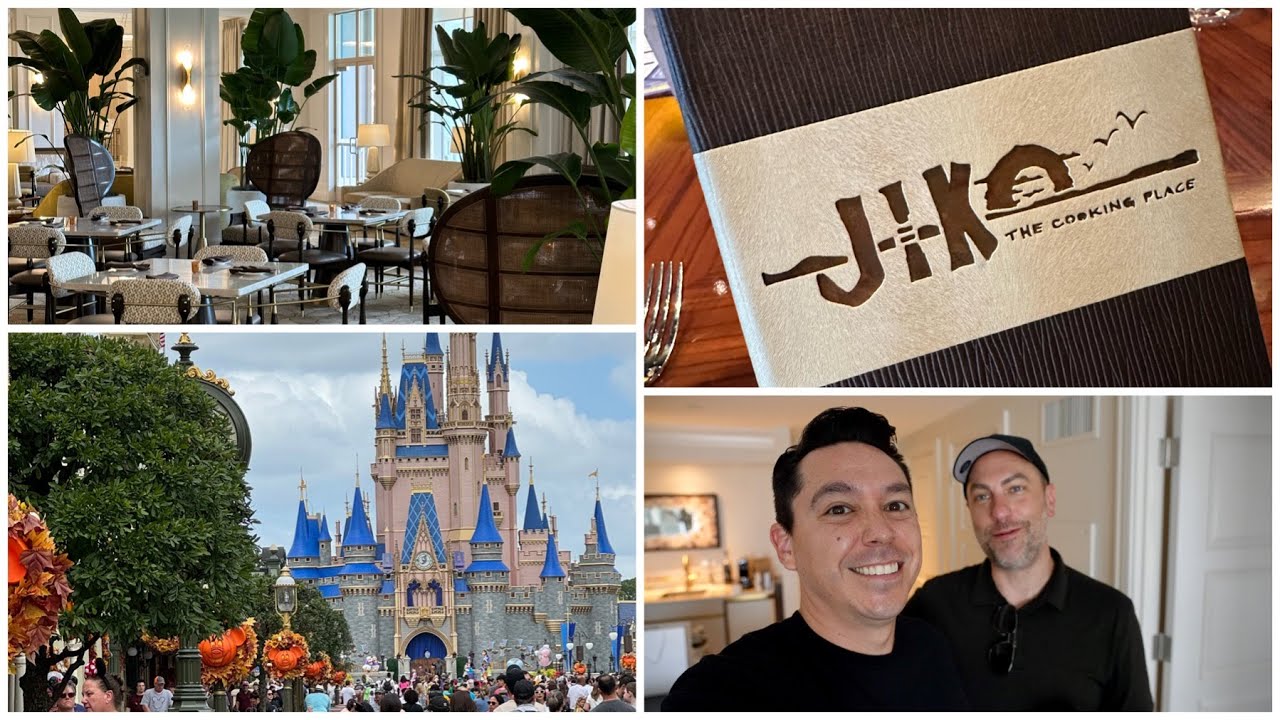 Возвращаемся в Орландо! Ужин в Jiko, экскурсии по отелям и Magic Kingdom | Animal Kingdom Lodge |...