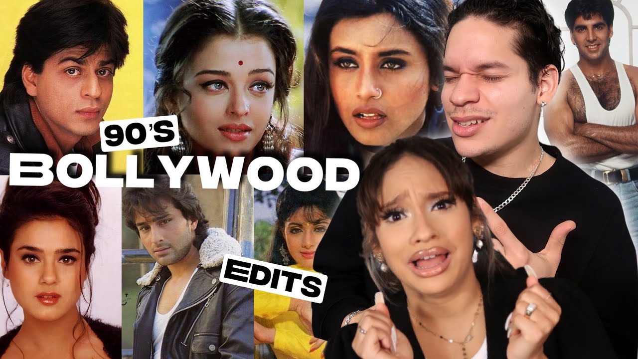 90s Bollywood just felt DIFFERENT...! | Latinos react to Bollywood Edits but is the 90s
