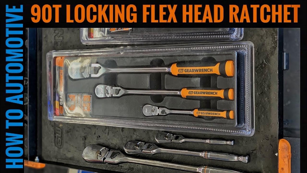 The Gearwrench Tools 90t Locking Flex Head Ratchets Are A Great Addition To Your Tool Collection.