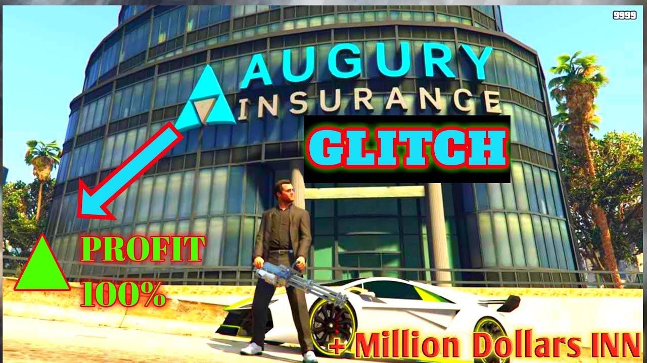 Gta 5 AUGURY INSURANCE Stocks GLITCH ( $$ Million Dollar Glitch $$ ) Easy Way