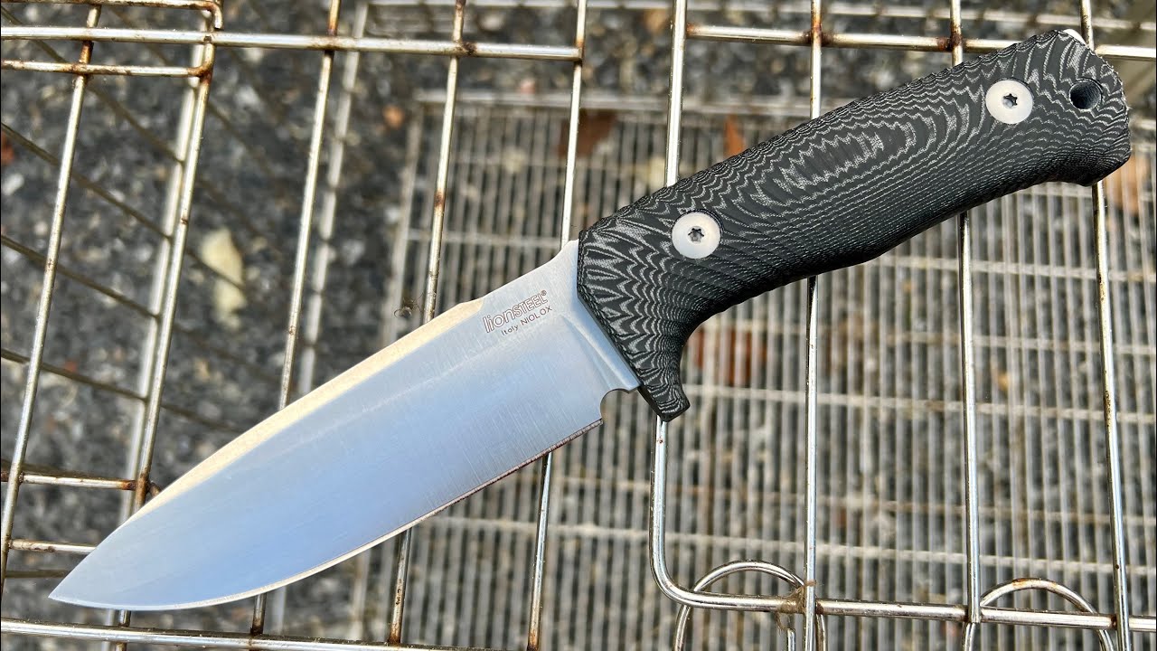 LIONSTEEL T5 BLACK MICARTA ด้ามเป็นอะไรที่ดีงามสุดๆ