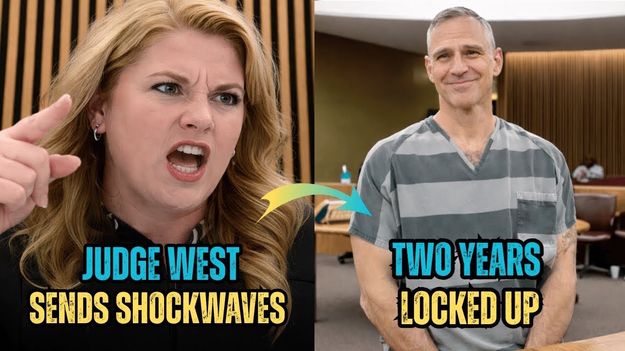 He Smiles in Court, Thinks He’s Safe — Then Judge West Ends It....
