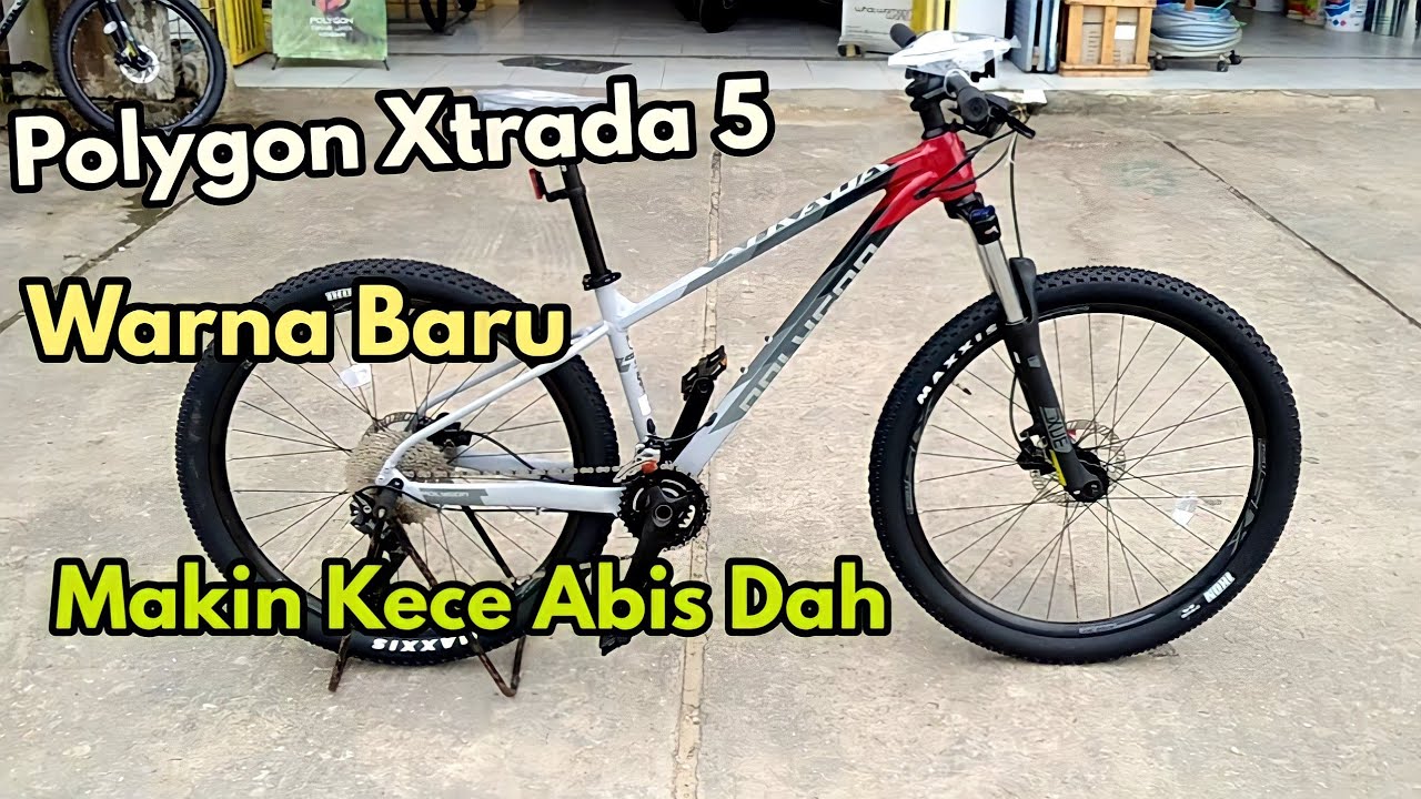POLYGON XTRADA 5 SERI 2022 WARNA BARU || XC TRAIL