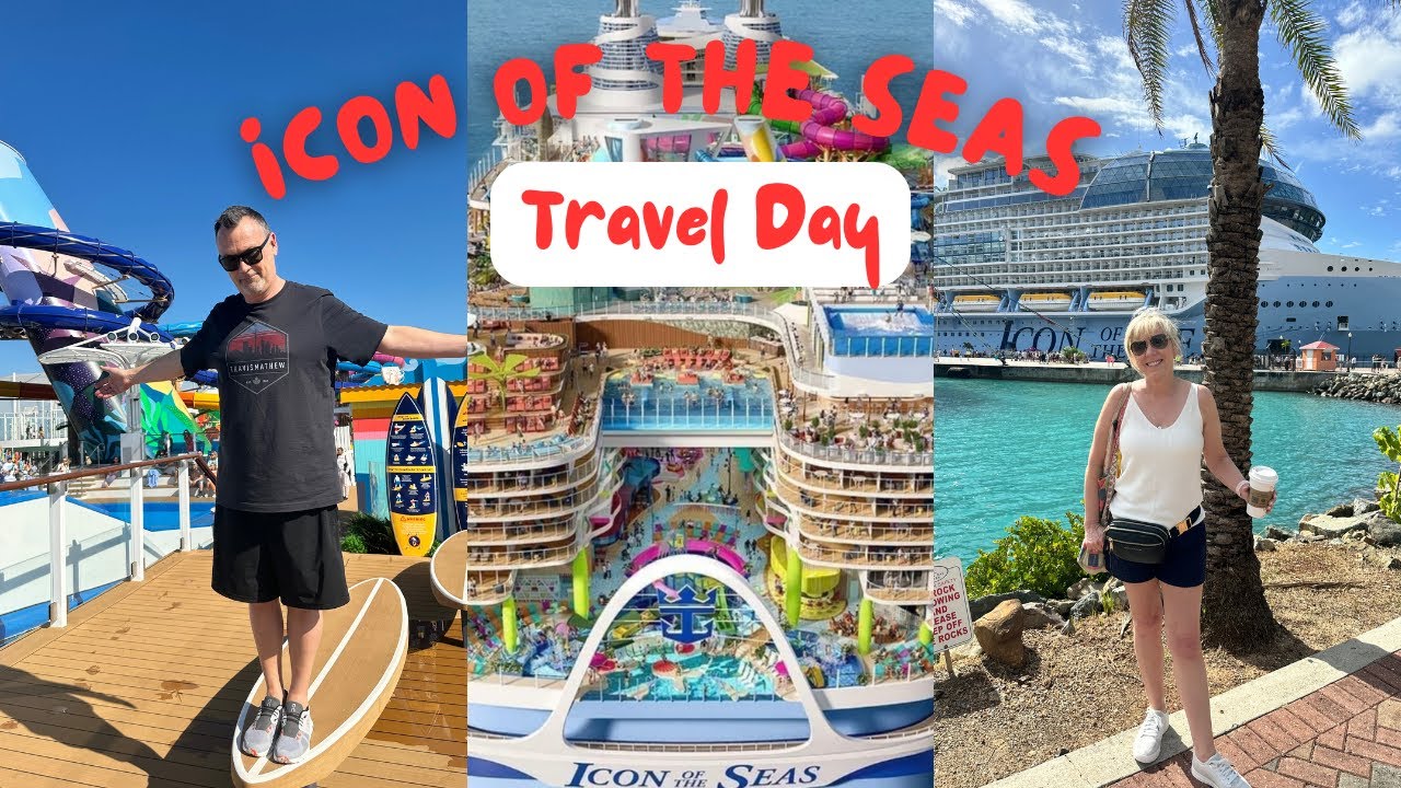 Boarding ICON OF THE SEAS | Travel day Vlog | Toronto -Miami