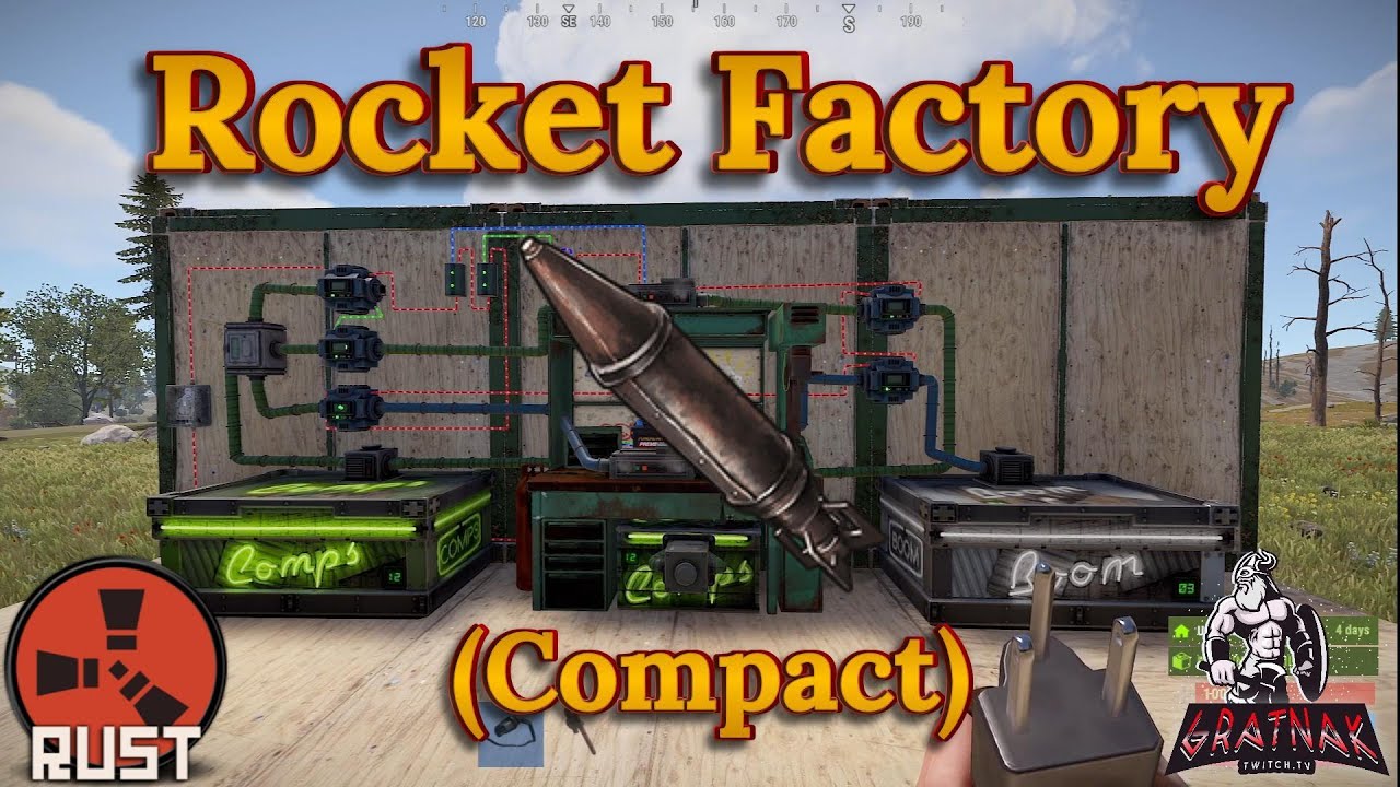 Rust: Compact Rocket Factory