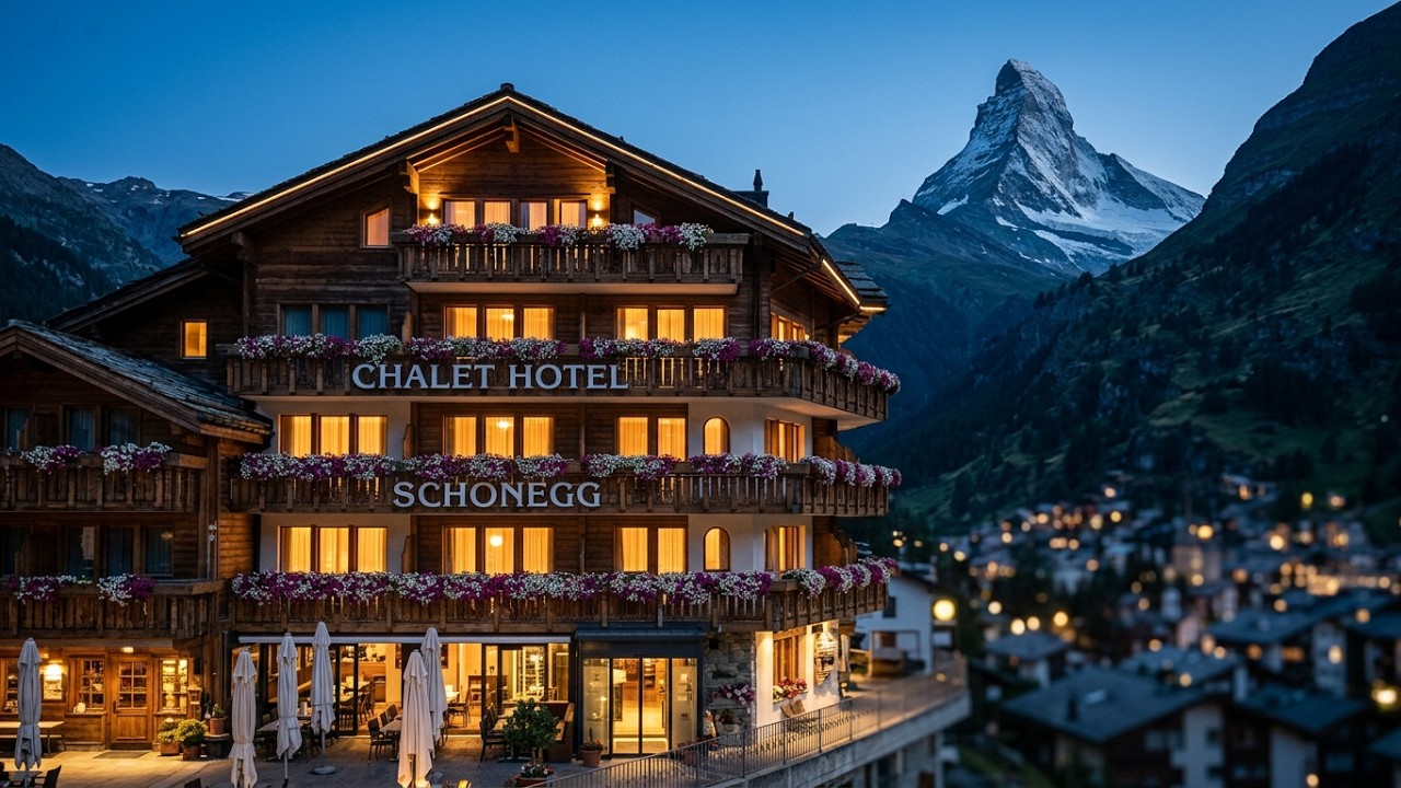 CHALET HOTEL SCHÖNEGG - 4 STARS HOTEL - RELAIS & CHATEAUX - ZERMATT - SWITZERLAND