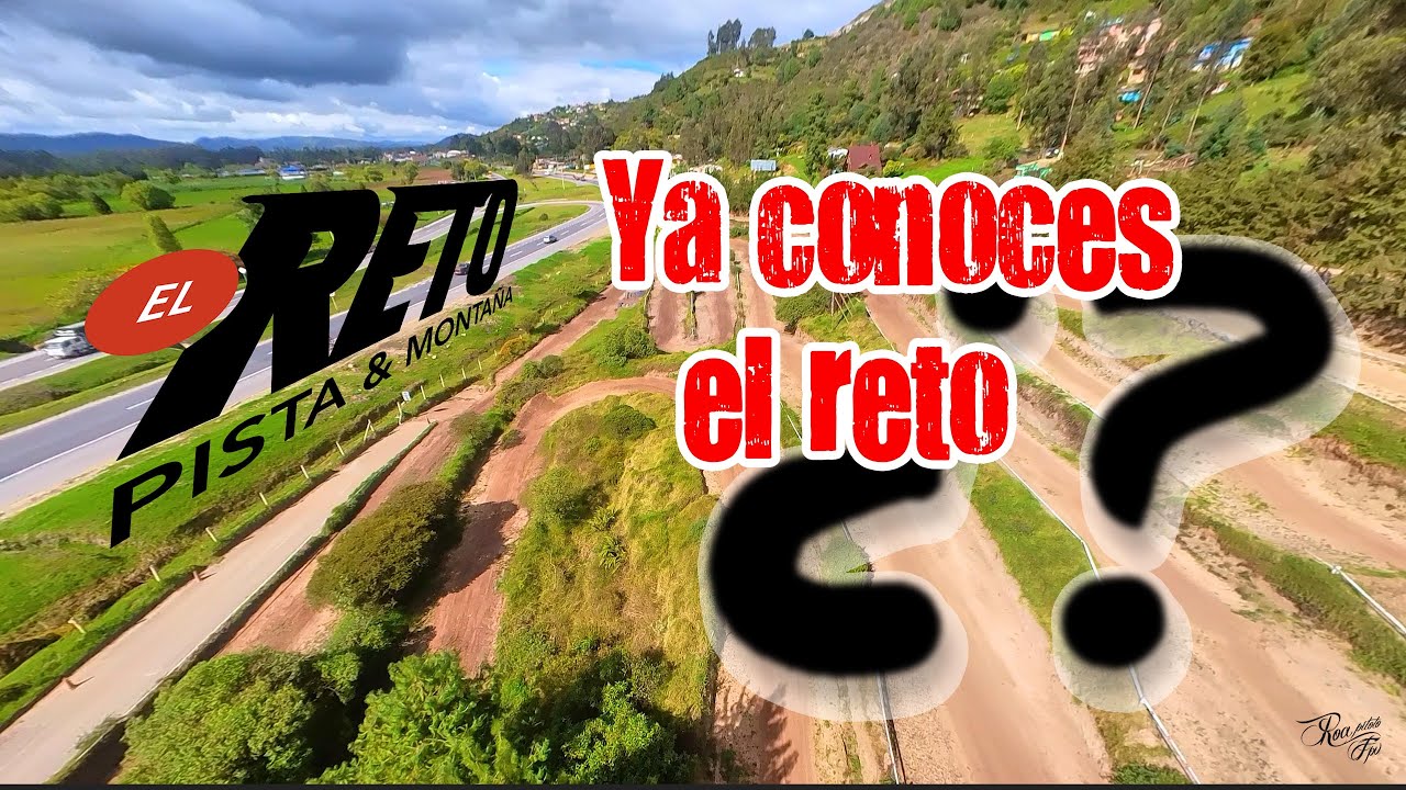 Sobrevolando La pista el reto