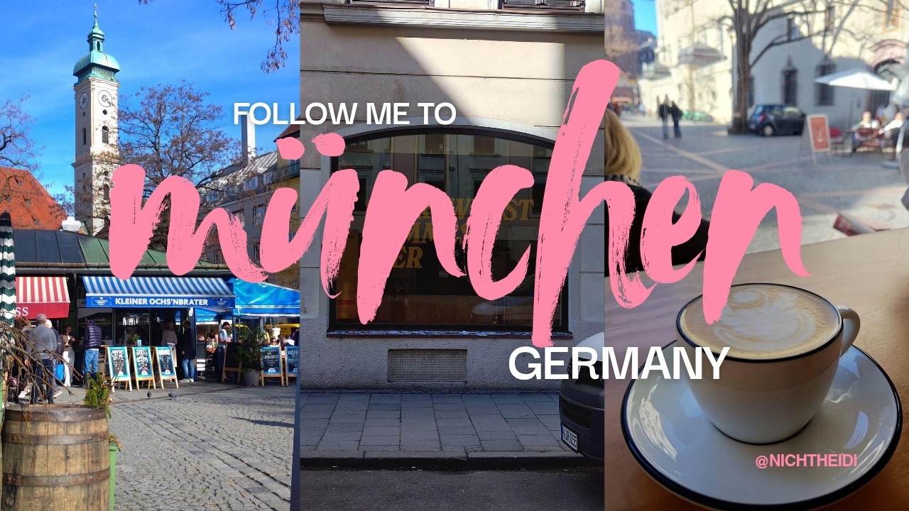 48 Stunden in München - Solo Traveling,  Stay Ausstellungseröffnung & ein dickes Auge 🥨🚶🏽‍♀️‍➡️🪑