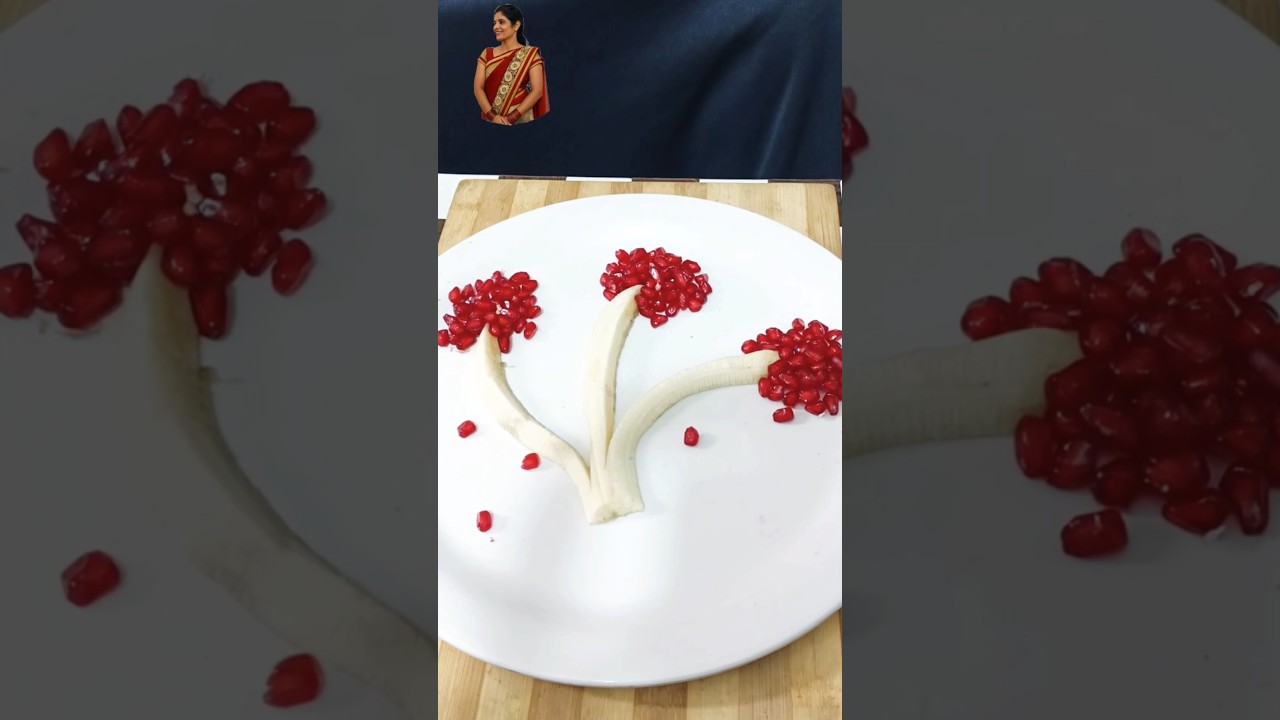 Freshy Fruit Carve Design #shorts #fruit #youtubeshorts #carving #satisfying #cutting Art