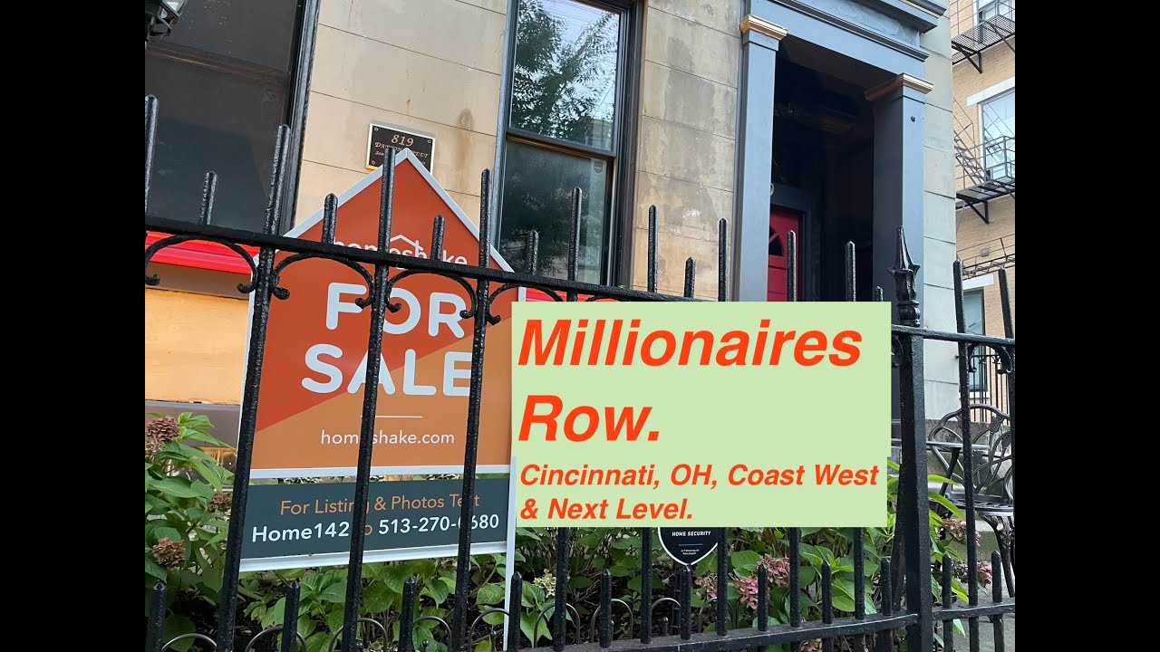 Millionaires Row, Cincinnati, OH, For Sale.