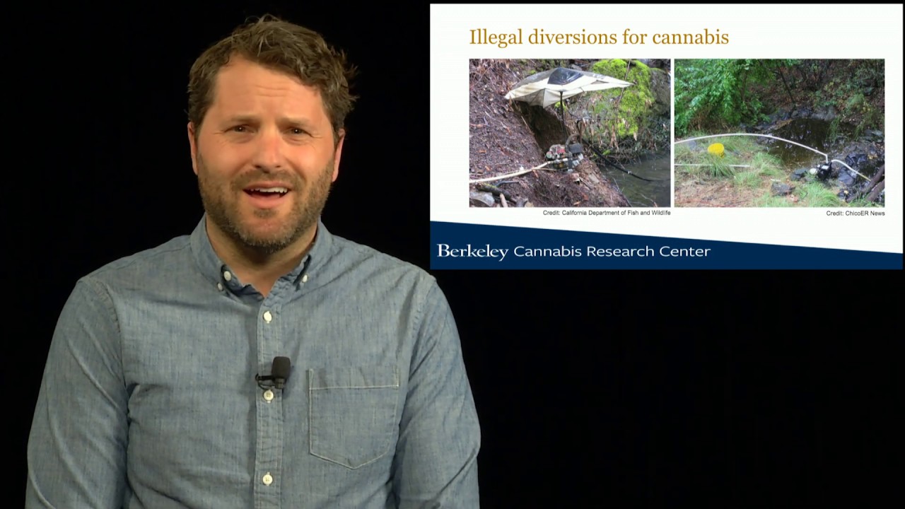 Cannabis Water Use in Northern California - Dr. Ted Grantham