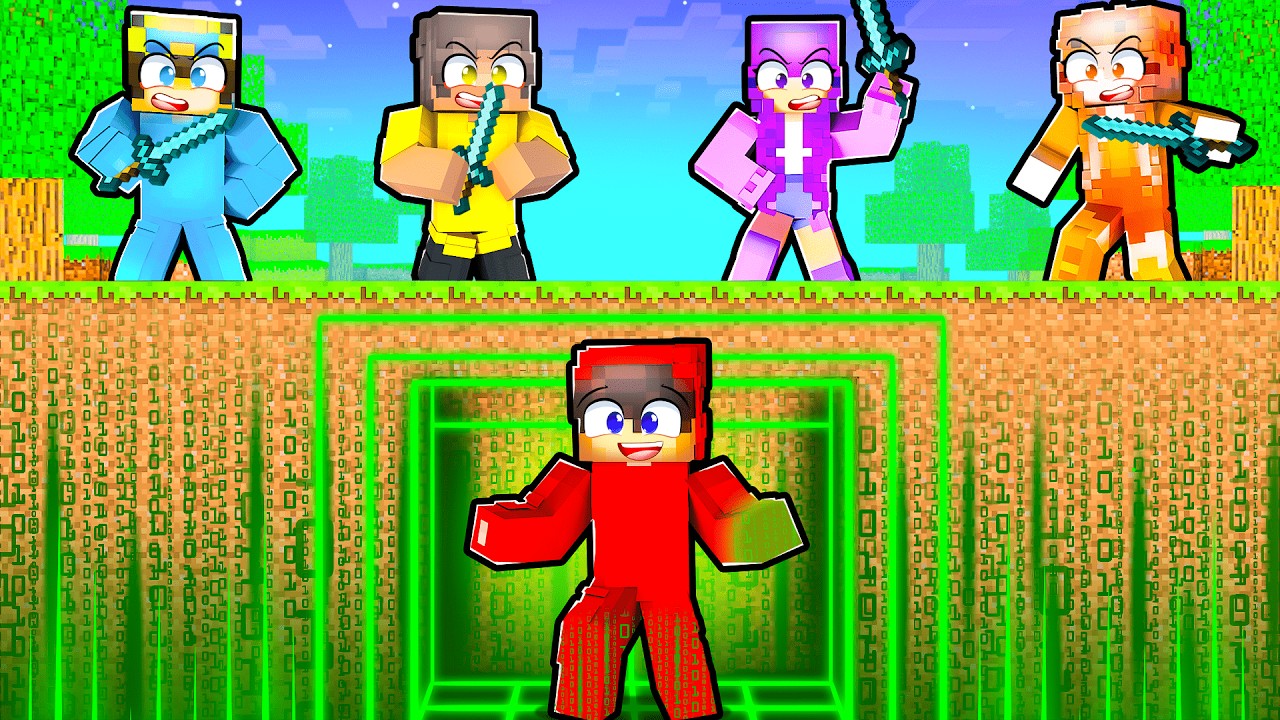 Охотники против ХАКЕРА: Спидраннер в Minecraft!