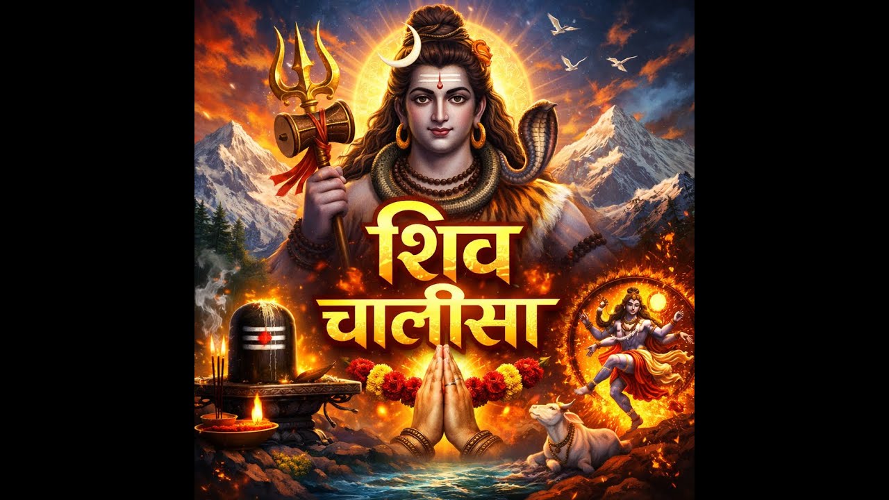🔱🕉️श्री शिव चालीसा 🔱Shri Shiv Chalisa🔱 🔱 Monday Special 🔱 Shiv Bhakti Song🔱 शिवजी भजन 🔱महाकाल पूजा🔱