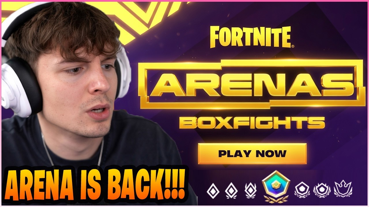 CLIX отреагировал на возвращение режима «Арена» в Fortnite и раскрыл информацию о призовом фонде!