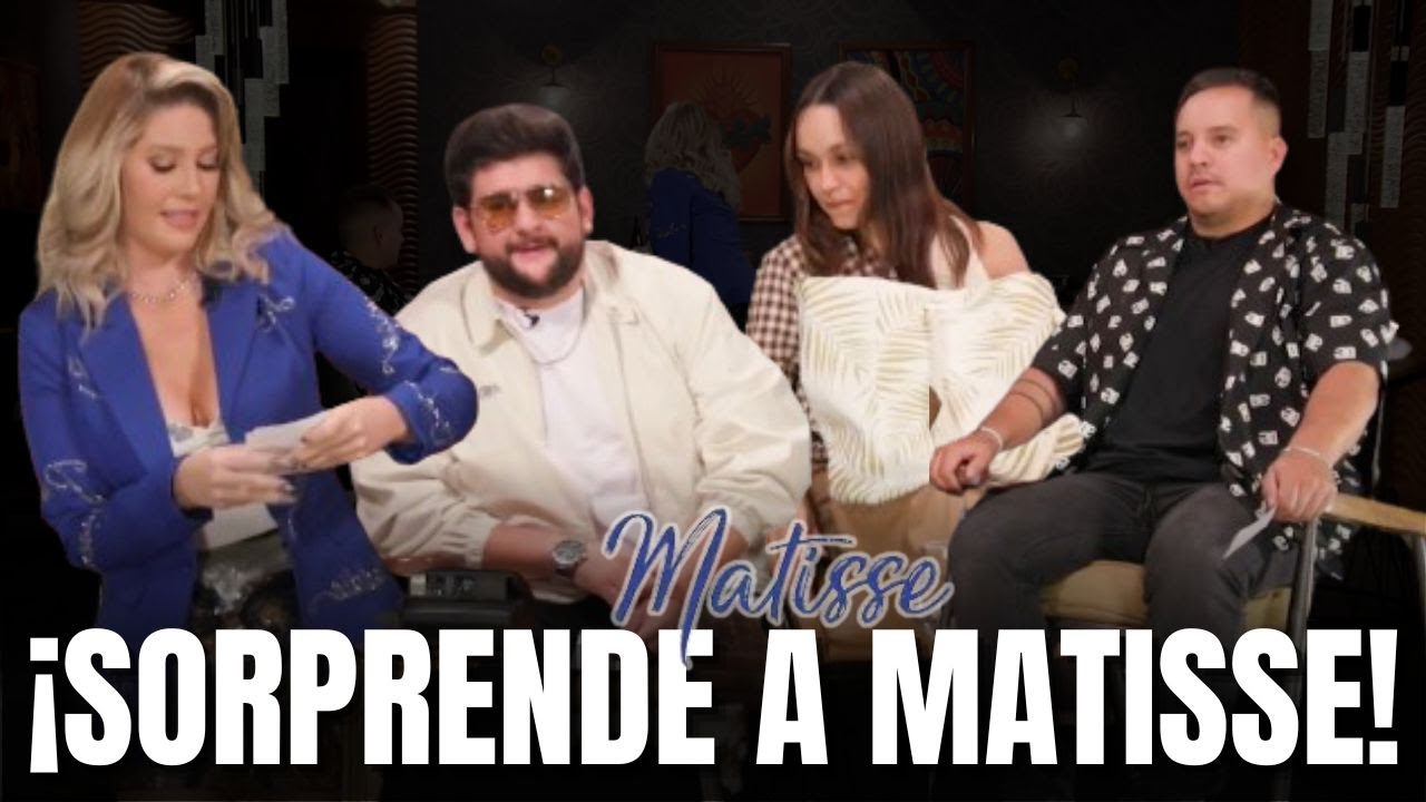 INGRID LAZPER SORPRENDE a MATISSE con divertida actividad I #IngridLazper