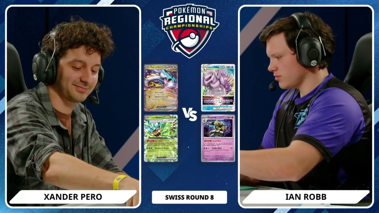 TCG Ian Robb Vs Xander Pero 2025 Pokémon Louisville Regional Championships Swiss R8