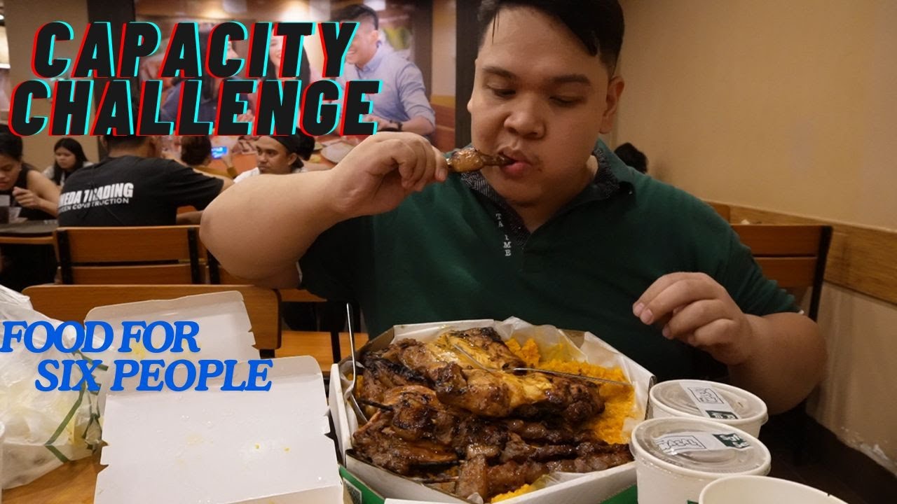 I maxed out eating for 6 people at Mang Inasal | Up Series | Zarkman