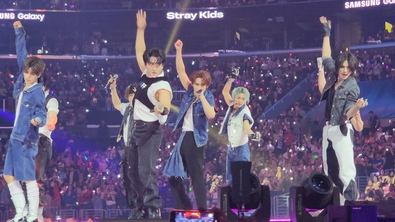 STRAY KIDS (스트레이 키즈) - 神메뉴 (God's Menu) @ KCON LA 2023 (FANCAM) 4K