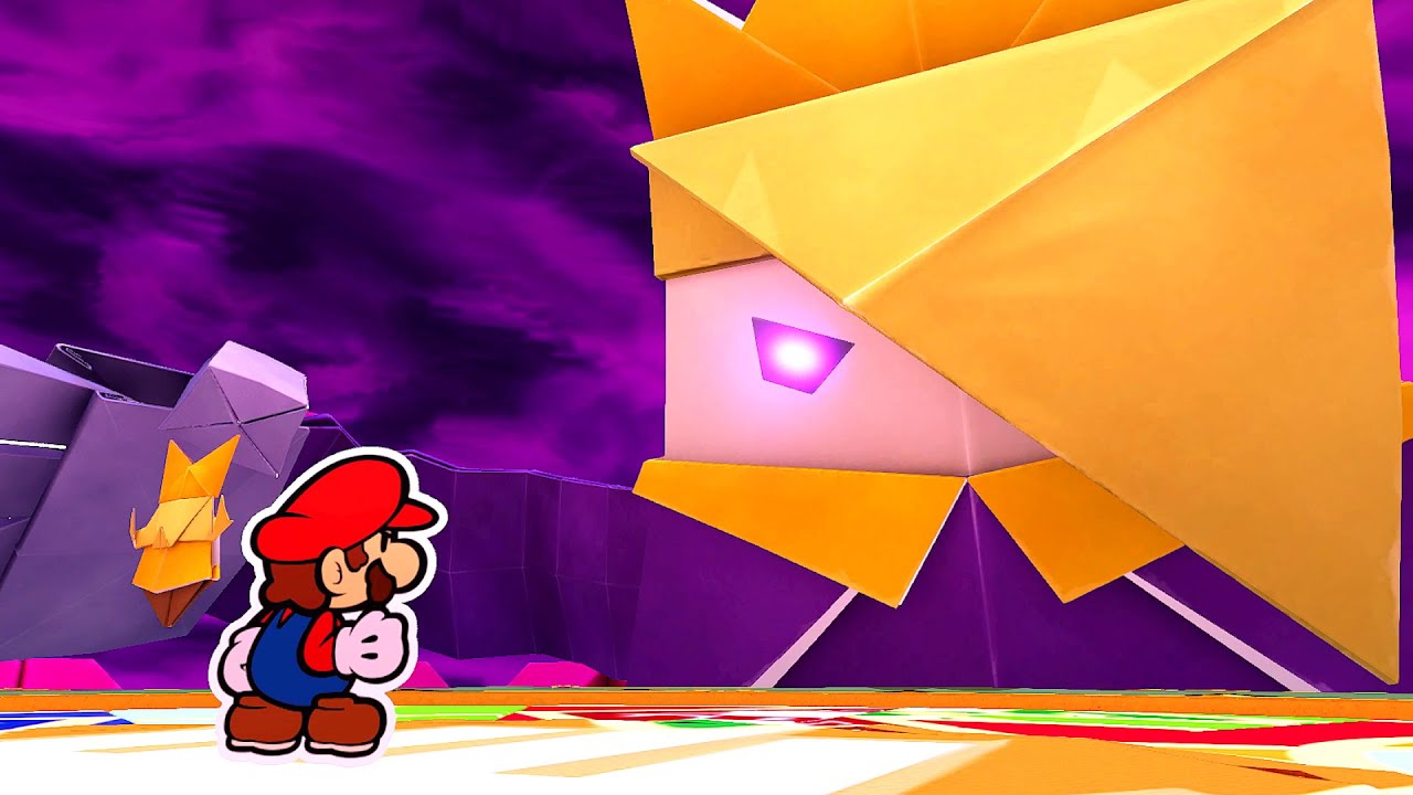 Paper Mario: The Origami King *FINAL BOSS +100% ENDING!!* [Nintendo Switch]
