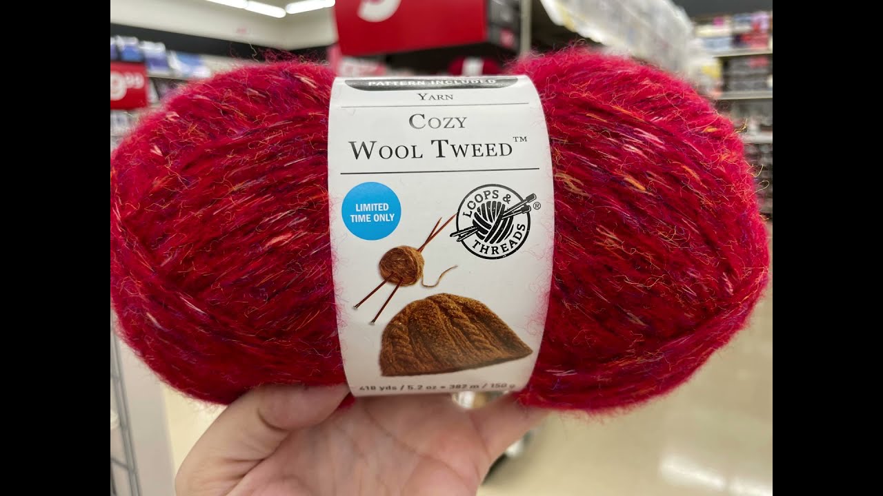 NEW Yarn at Michael&rsquo;s Limited edition Yarn #newyarn #affordablycrafty #loopsandthreads