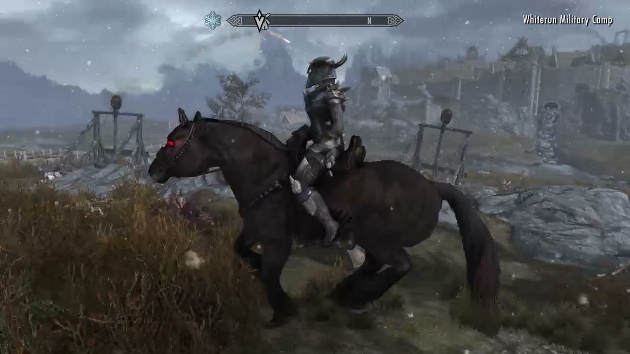 Skyrim; Stormcloak attack on Whiterun