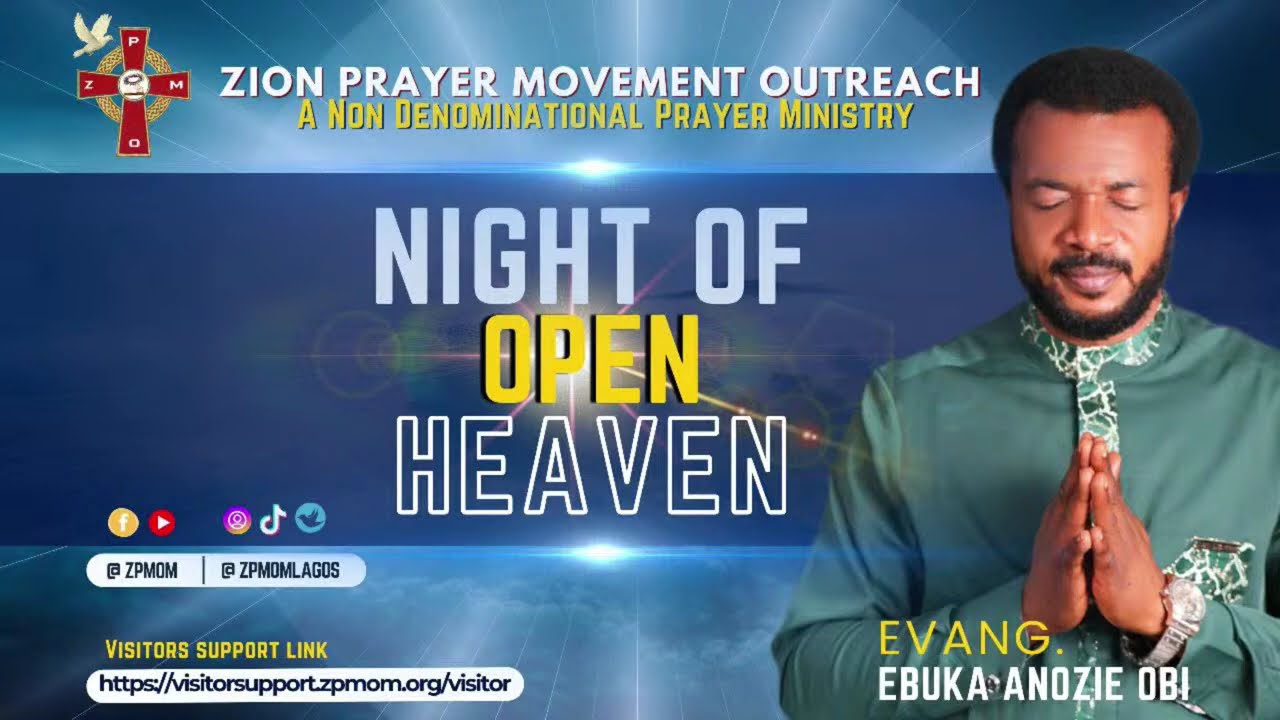 NIGHT  OF OPEN HEAVEN || 23RD SEPTEMBER, 2024.