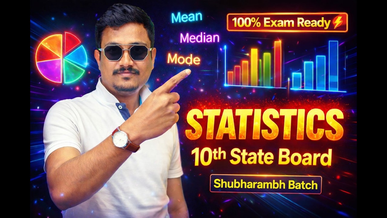 Statistics l Important Question l SHUBHARAMBH BATCH