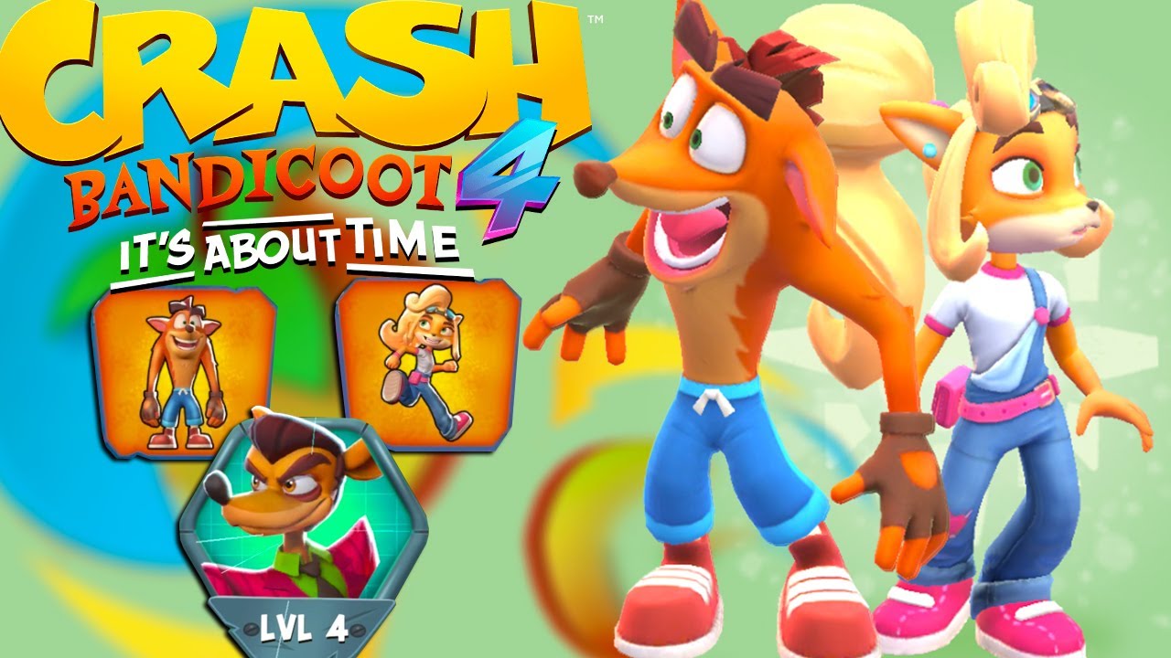 Crash Bandicoot: On the Run! Crash Bandicoot 4 Skins - Nitro Pinstripe