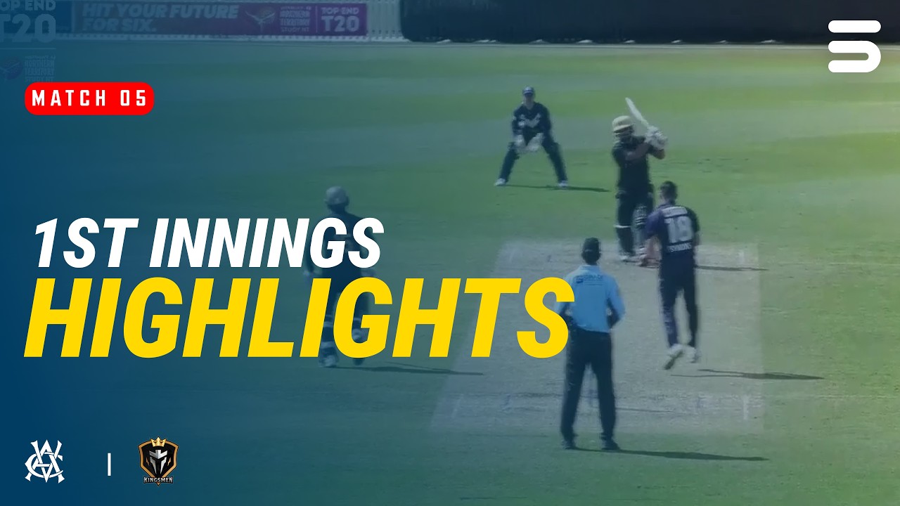 1st Innings Highlights | Venue 2 DXC | Victoria vs Kingsmen | Match 5 | Top End 2026 | ZP1U