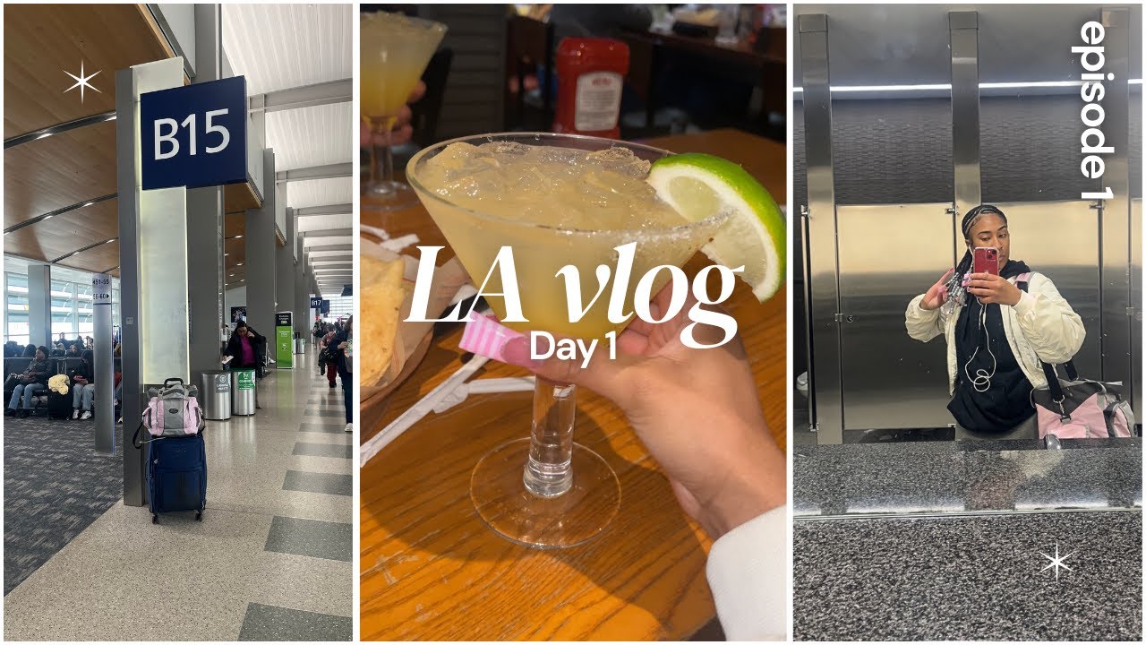 LA Vlog Day 1 Landing in LA + Chili's got me messed up!