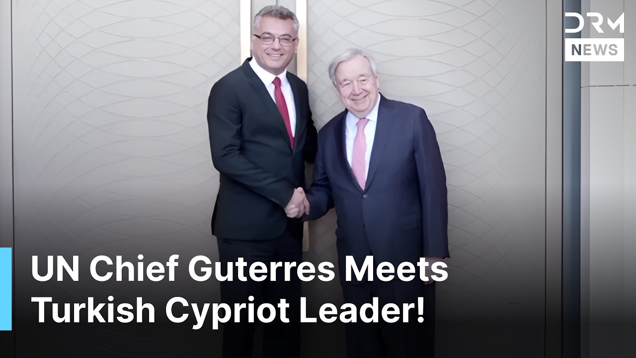 BREAKING: UN Chief Guterres Meets Turkish Cypriot Leader Erhurman to Revive Cyprus Peace Talks |AC1Z