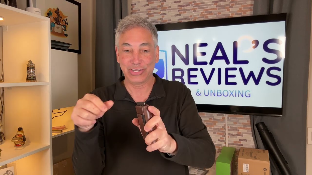 Wallet with Card Ejector Review & Unboxing    4K