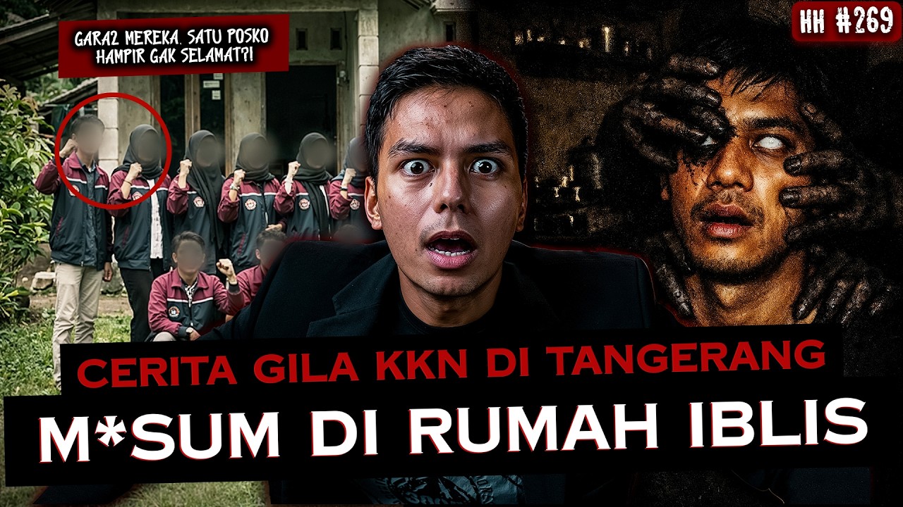 HAMPIR JADI TUMBAL PAS KKN DI TANGERANG GARA2 NGELAKUIN HAL INI! | #haushorror