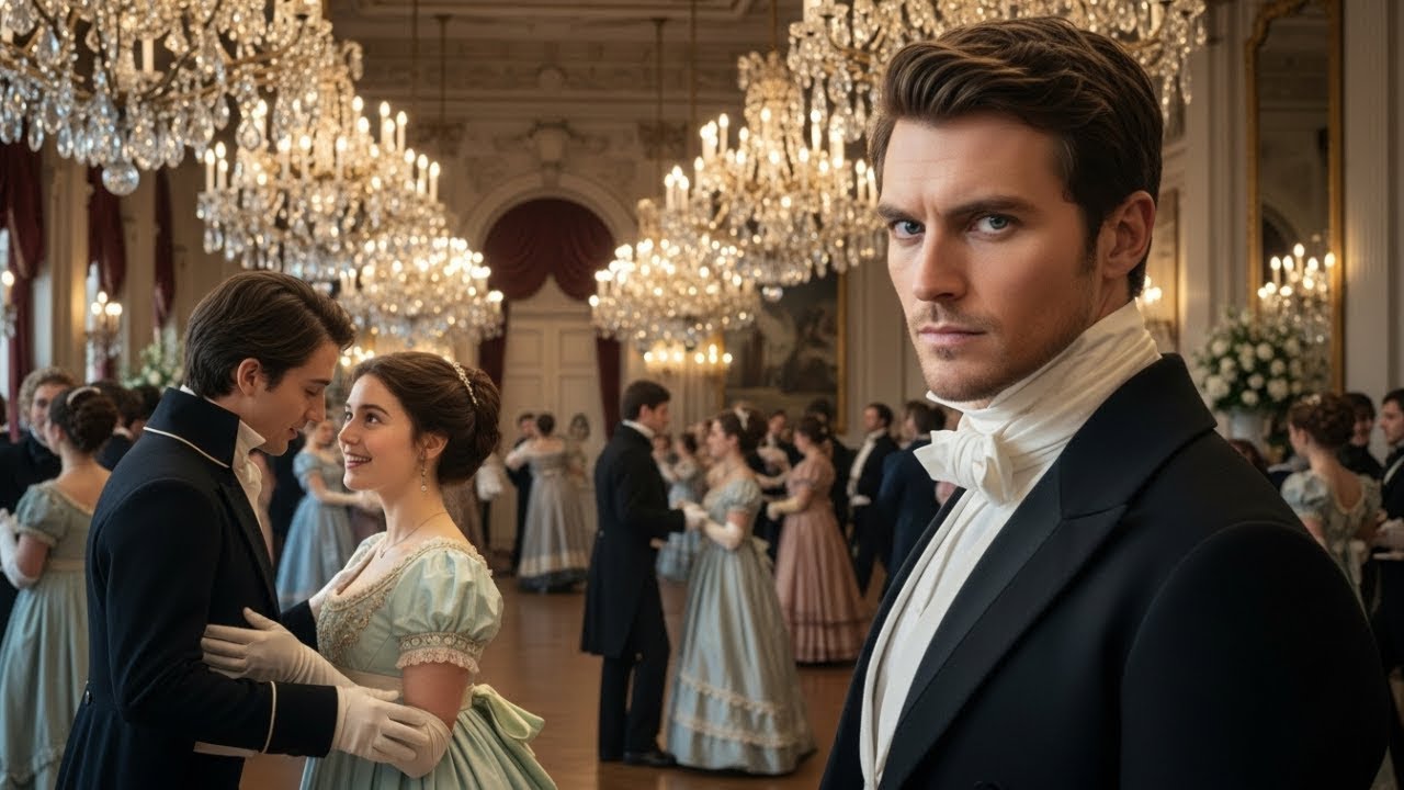 El duque la vio sonreírle a otro    y juró que nunca volvería a bailar con nadie